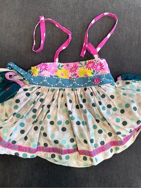 Matilda Jane platinum halter top size 2